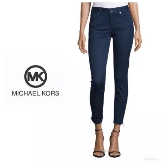 Michael Kors Izzy Cropped Skinny Jeans - Picture 1 of 10